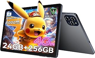 BESTTAB W90 11 Inch Tablet Android 15 – Gemini Ai, 24GB RAM+ 256GB ROM(2TB TF) Octa-Core T615, Widevine L1, TÜV, 1920 x 1200 FHD, 4G LTE/5G WiFi, 8000 mAh, Camera 16MP+8MP, GPS, Gaming Tablet