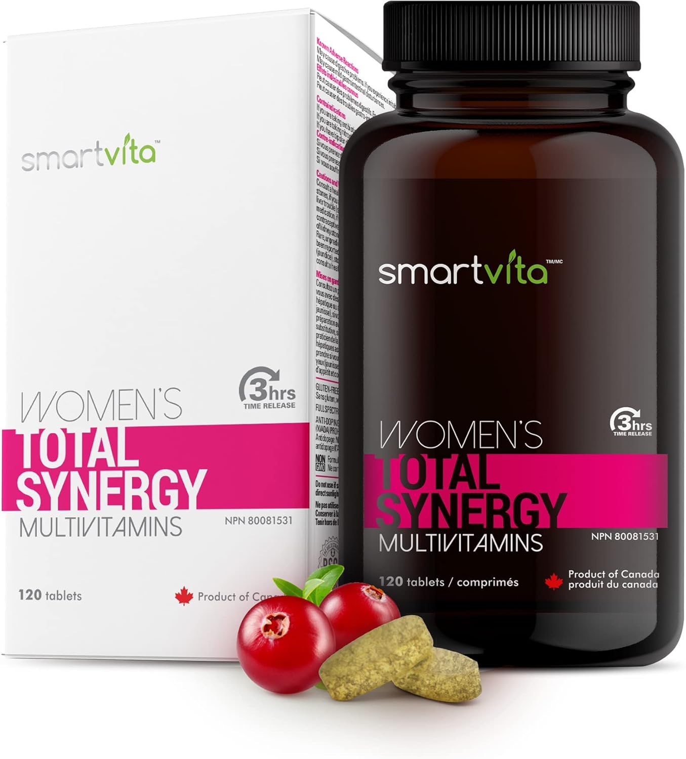Smartvita - Women’s Multivitamins, Energy & Immune Booster, Womens Multivitamins for Wellness, Beauty Support, Hair Skin
