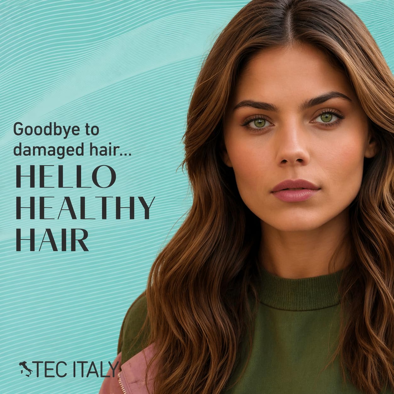 Tec Italy Hi-Moisturizing Conditioner for Dry & Damaged Hair, Deep Hydration & Frizz Control, Restores Softness Shine & Manageability, Professional Moisture Care Formula, 10.14 fl oz (300 ml)