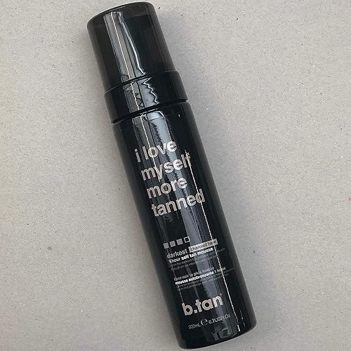 Miniatura 39 de B.TAN - Autobronceador, 1 hora de bronceado oscuro sin sol, producto libre de crueldad, 6.7 fl. oz