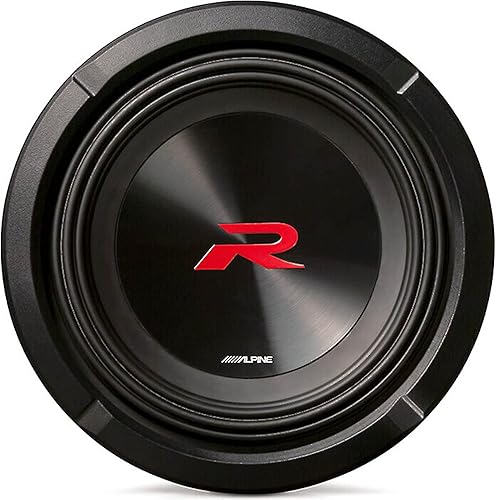 Miniatura 2 de Alpine R2-W8D2 - Subwoofer de 8 pulgadas de la serie R dual de 2 ohmios de voz de 1000 vatios máximos incluye amplificador mono HA-A400.1
