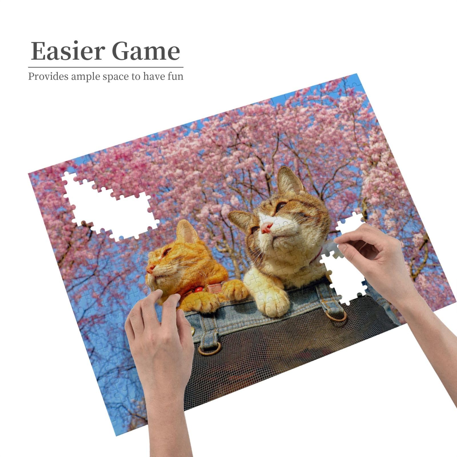 わち　500ピース ジグソーパズル 38×53cm 猫会議へ行こう　布触感 Amazon.co.jp: ジグソーパズル 500ピース 黒猫 猫柄 ネコ パズル 木製