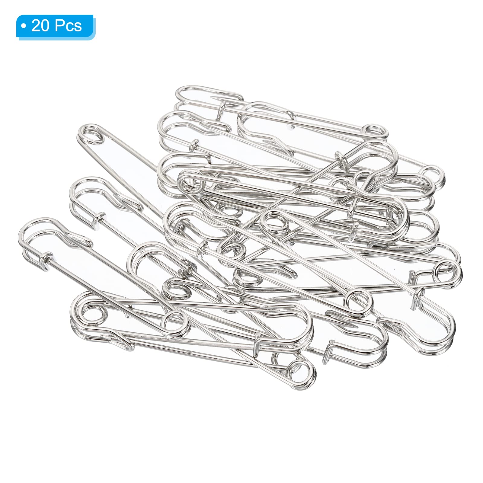 100PCS Forte Épingles De Sûreté, Épingles De Sûreté Résistantes, Forte