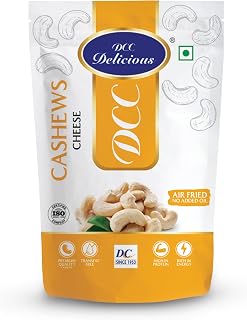 DCC DELICIOUS Roasted Cashews (Cheese), 80Grams | Dry Roasted | Air Fried Price In India