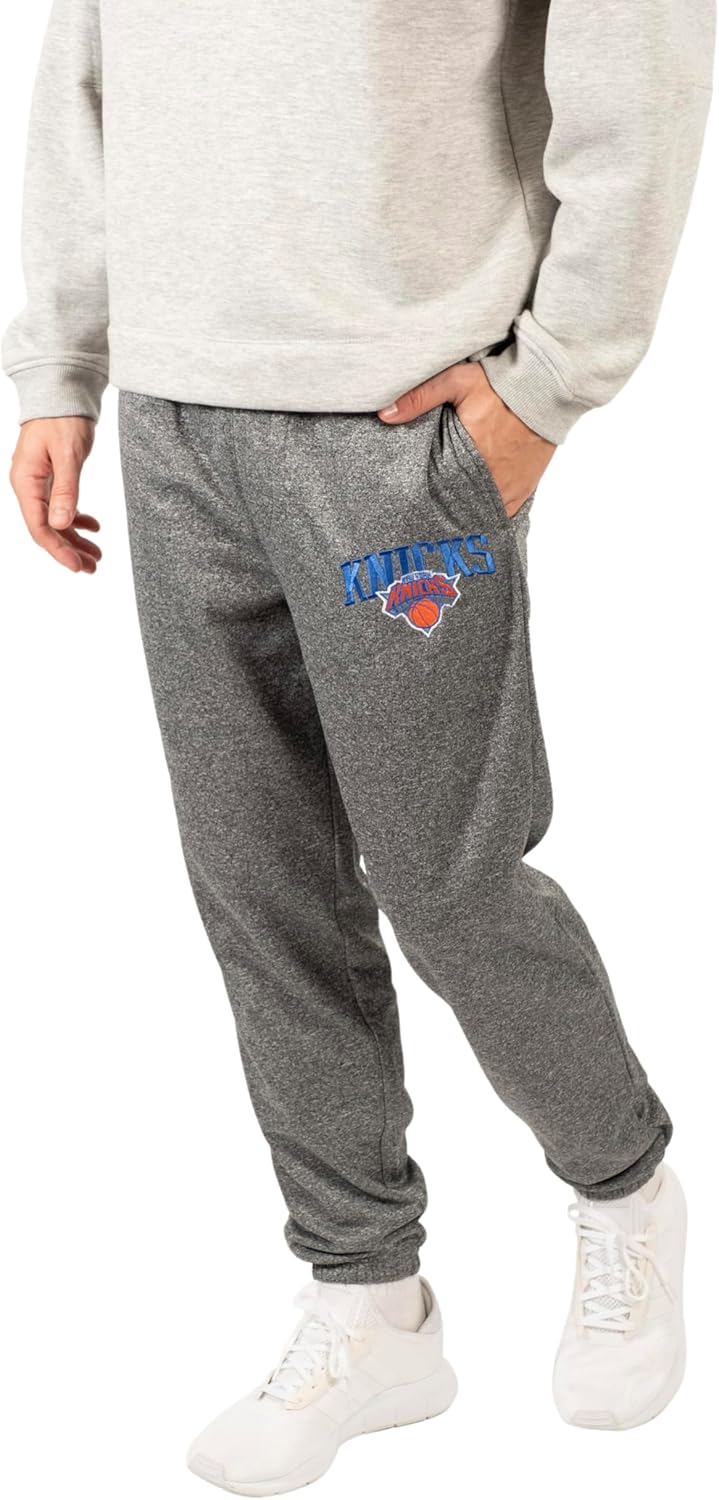 Ultra Game Men's NBA Official Super Soft Team Jogger Sweatpants