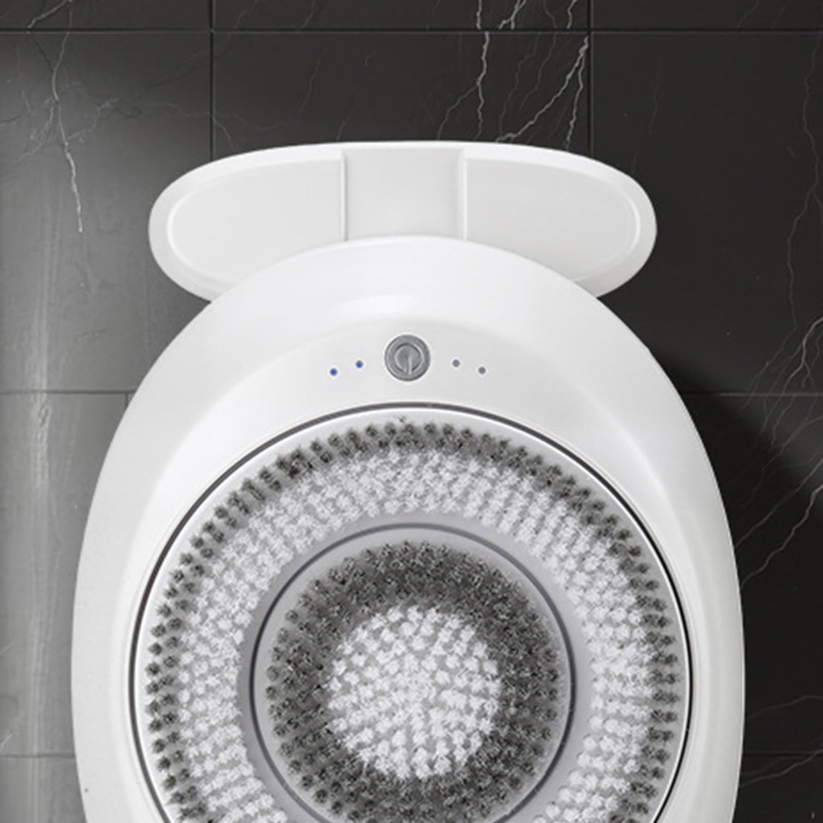 Limpiador Eléctrico De Espalda | con Montaje en Pared y 4 Modos de Limpieza | Exfoliador de Espalda Eléctrico para Ducha,para Baño Inodoro Casa Dormitorio Hotel Hombres Mujeres Bañarse Lavarse