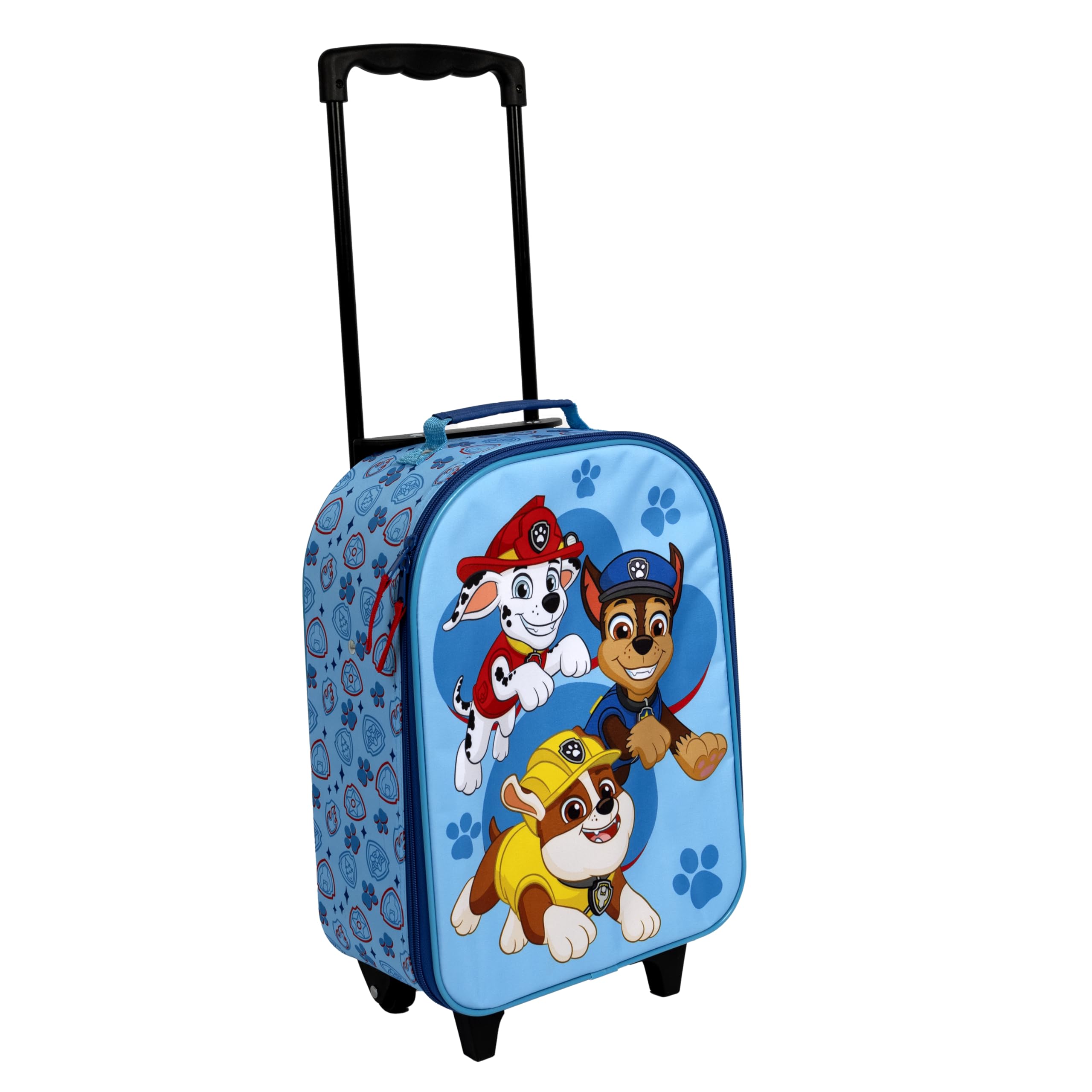 Undercover - Paw Patrol Kinder Trolley - geräumiges Hauptfach - idealer Reisebegleiter - verstellbare und fixierbare Teleskopstange