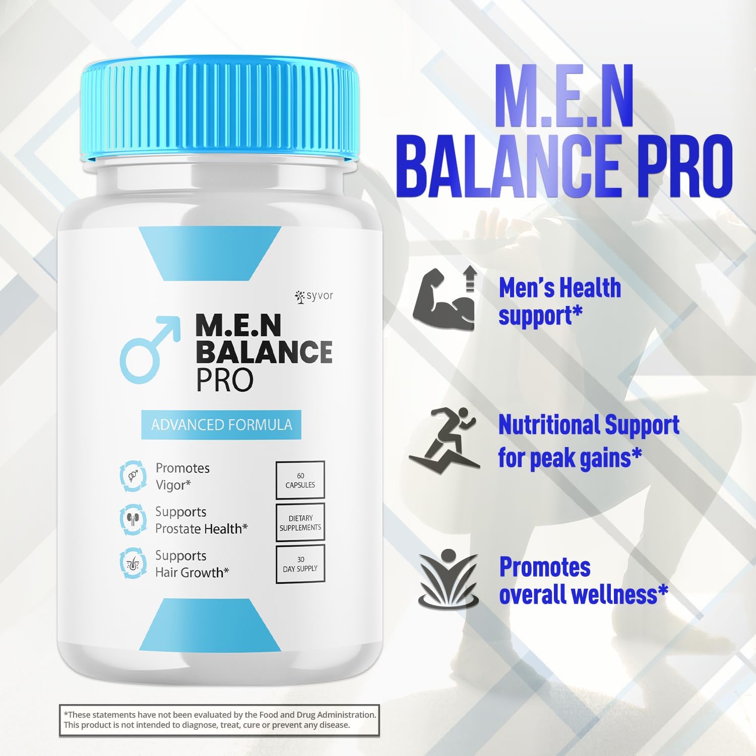 (3 Pack) Men Balance Pro Capsules, Official M.E.N. Balance Pro Pills with All Natural Ingredients, Advanced Health Support Supplement with Maximum Strength Active Lifestyle Vitamins (180 Capsules) - Image 4