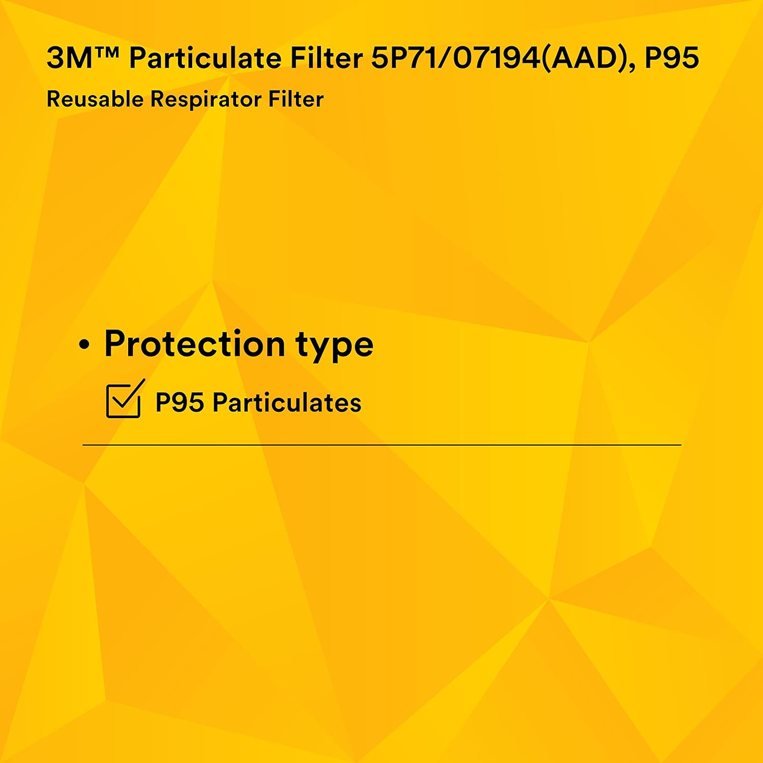 3M Respirator Filter Replacement 5P71, 5 Pairs, P95, Must Be Used with 3M 5000 Respirators or 3M Cartridges 6000 Series - Image 11