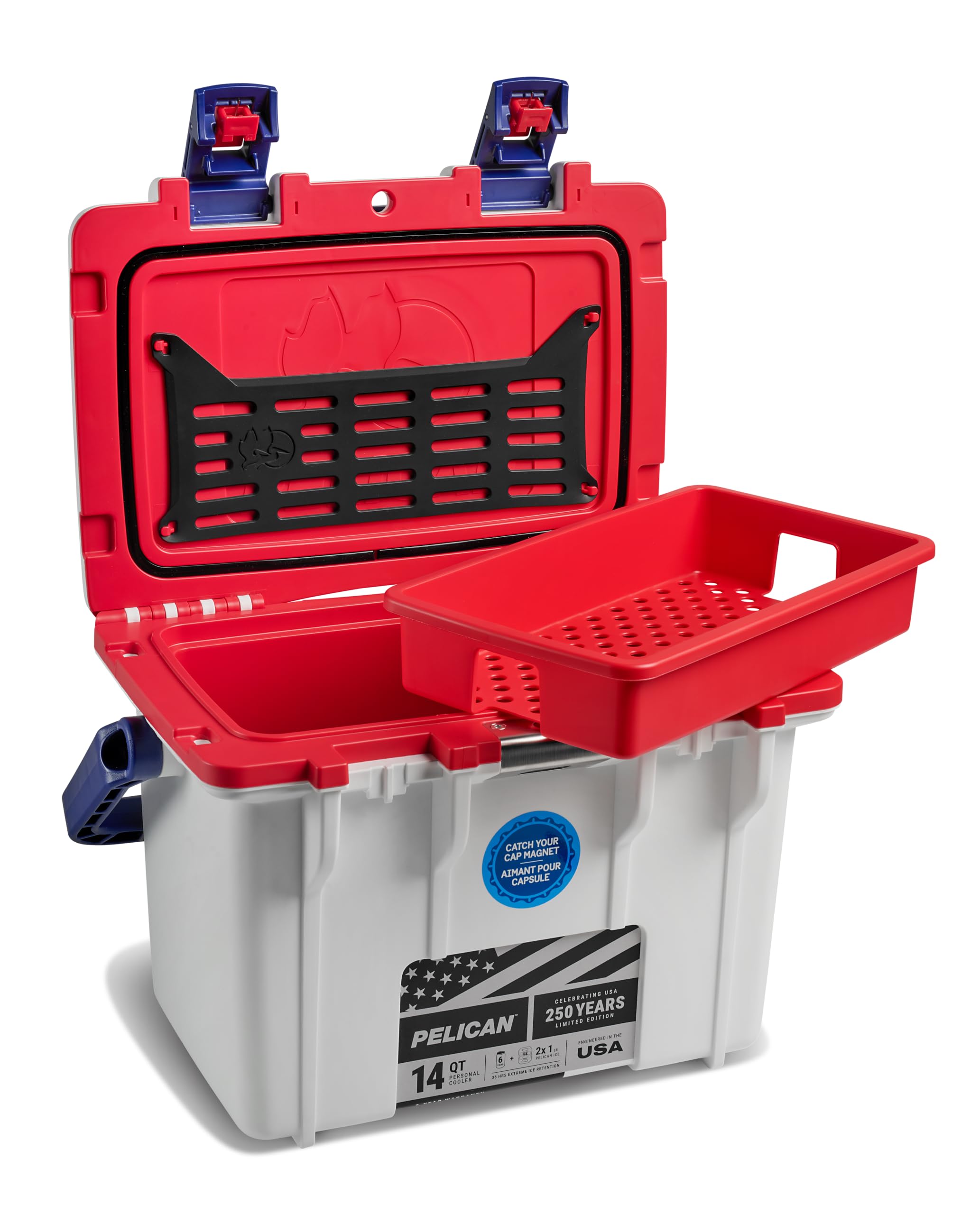 Amazon.com: Pelican 14 Quart Personal Lunch Box Cooler - Can