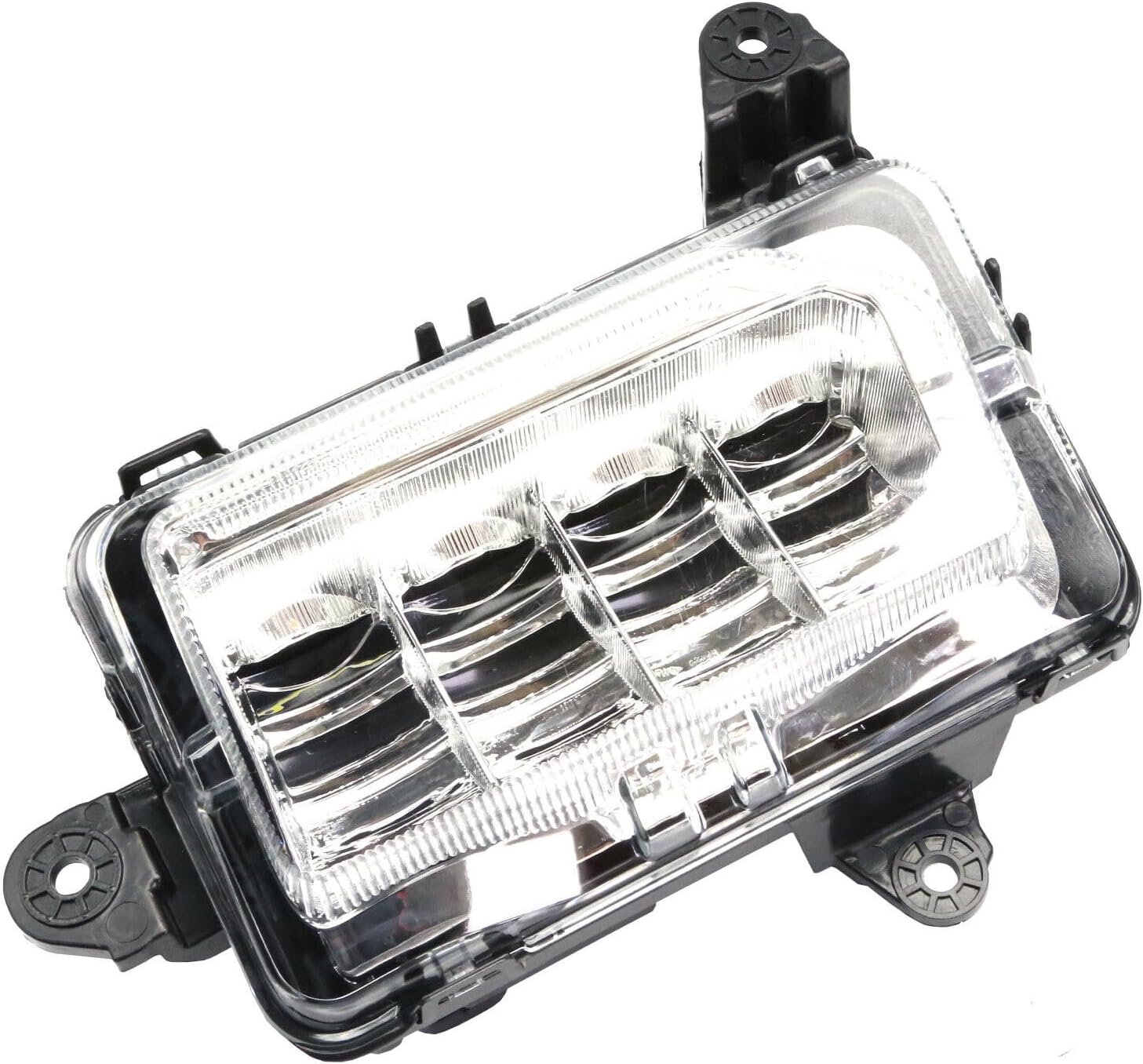 LED Fog Light Lamp W/Wiring ＆ Chrome Bezels Fit for 2019-2022 GGMMCC Sierra 1500 Denali