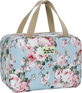 Toiletry Bag for Women Large Toiletry Bag Navy Pink Leak Proof Toiletry Bag for Girls Cosmetic Bag Cosmetic Bag Floral Cosmetic Bag Cosmetic Bag