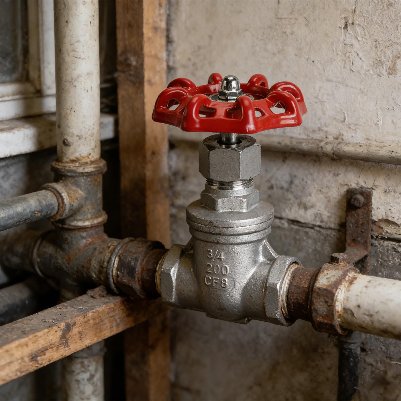 Valvole a saracinesca in Acciaio Inossidabile a Pressione 304 con Interni Lisci Lucidi da 1/2 Pollice 3/4 Pollice 1 Pollice per Uso Industriale Cancello per Acqua Antistress