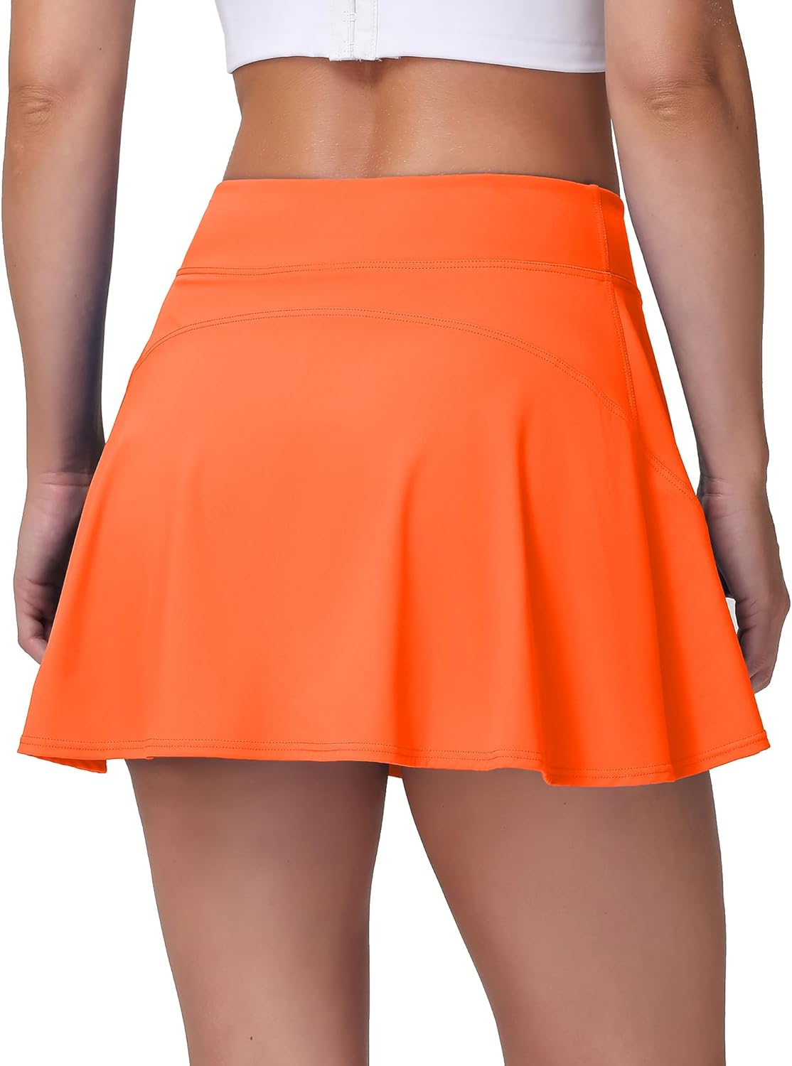 MCEDAR Tennis Skirts for Women High Waisted Golf Skorts Athletic Running Skirt Inner Shorts with Pockets Pickleball