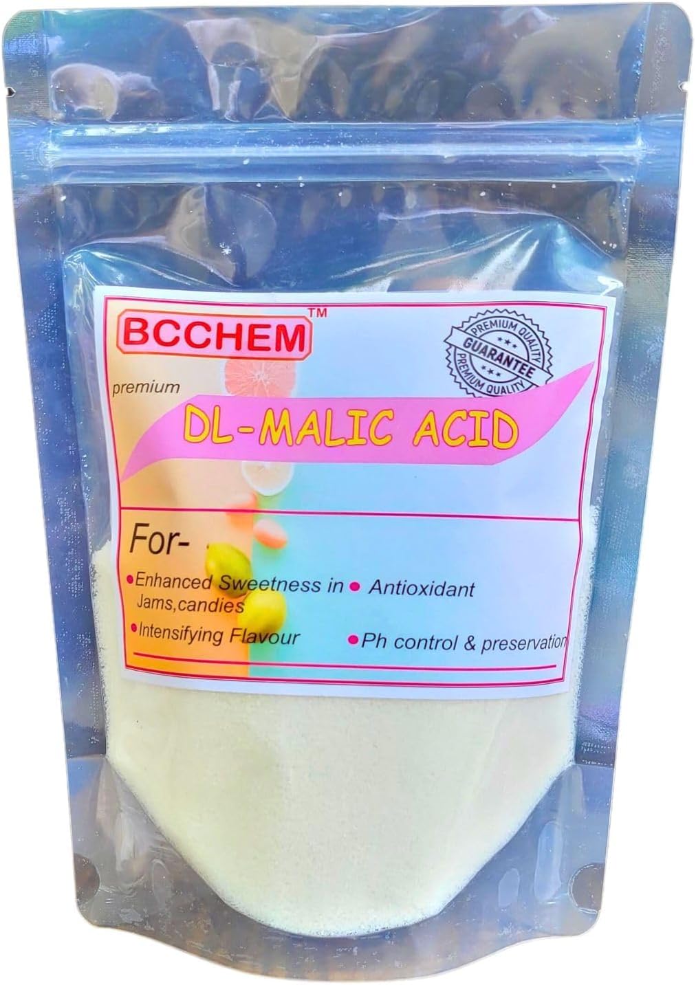 BCCHEM DL-malic acid powder for candy-making,cosmetics,anti-bacterial agent. (1 KG)