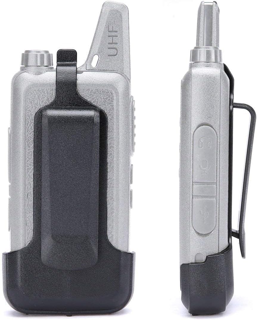 Walkie Talkie - Clip para cinturón compatible con radio bidireccional RT22 LT-316 WLN KD-C1 X6 NK-U1 ZS-B1 TD-M8 RT-10 R1 (30 piezas)