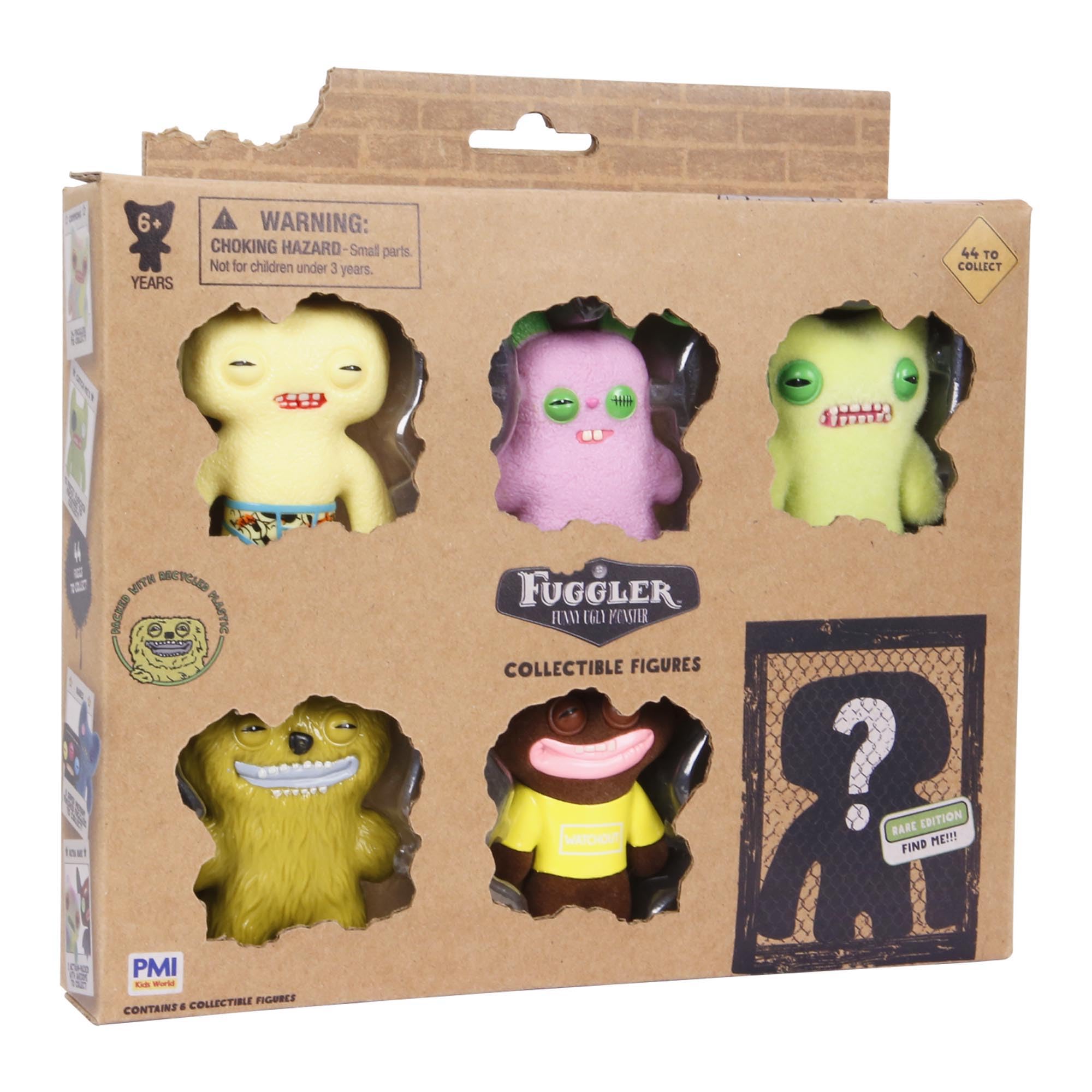 Fuggler Borse cieche per bambini, confezione con 6 statuette da collezione Mystery Fuggler e molto altro ancora, divertenti mostri brutti per ragazze, ragazzi