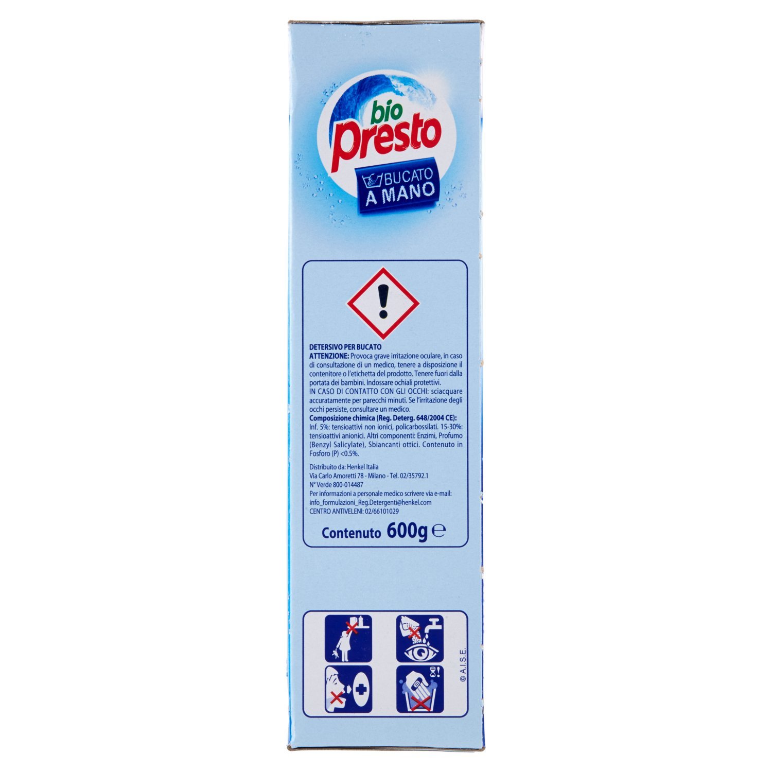 Bio Presto A Mano K3 Gr.600