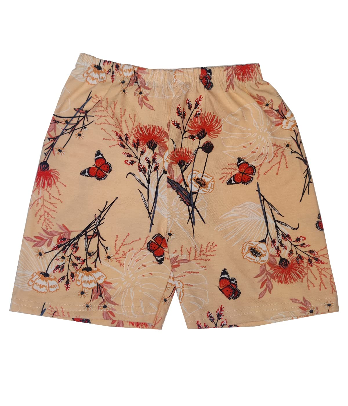 FLAX Baby Boys & Baby Girls Regular Use Cotton Shorts (Pack of 10) (2-3 Years) Multicolour 3