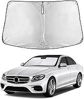 Vista 50 de EcoNour Parasol para Subaru Crosstrek 2013-2015 2016 2017, visera solar para parabrisas delantero y ventana, bloqueador de calor UV y protector