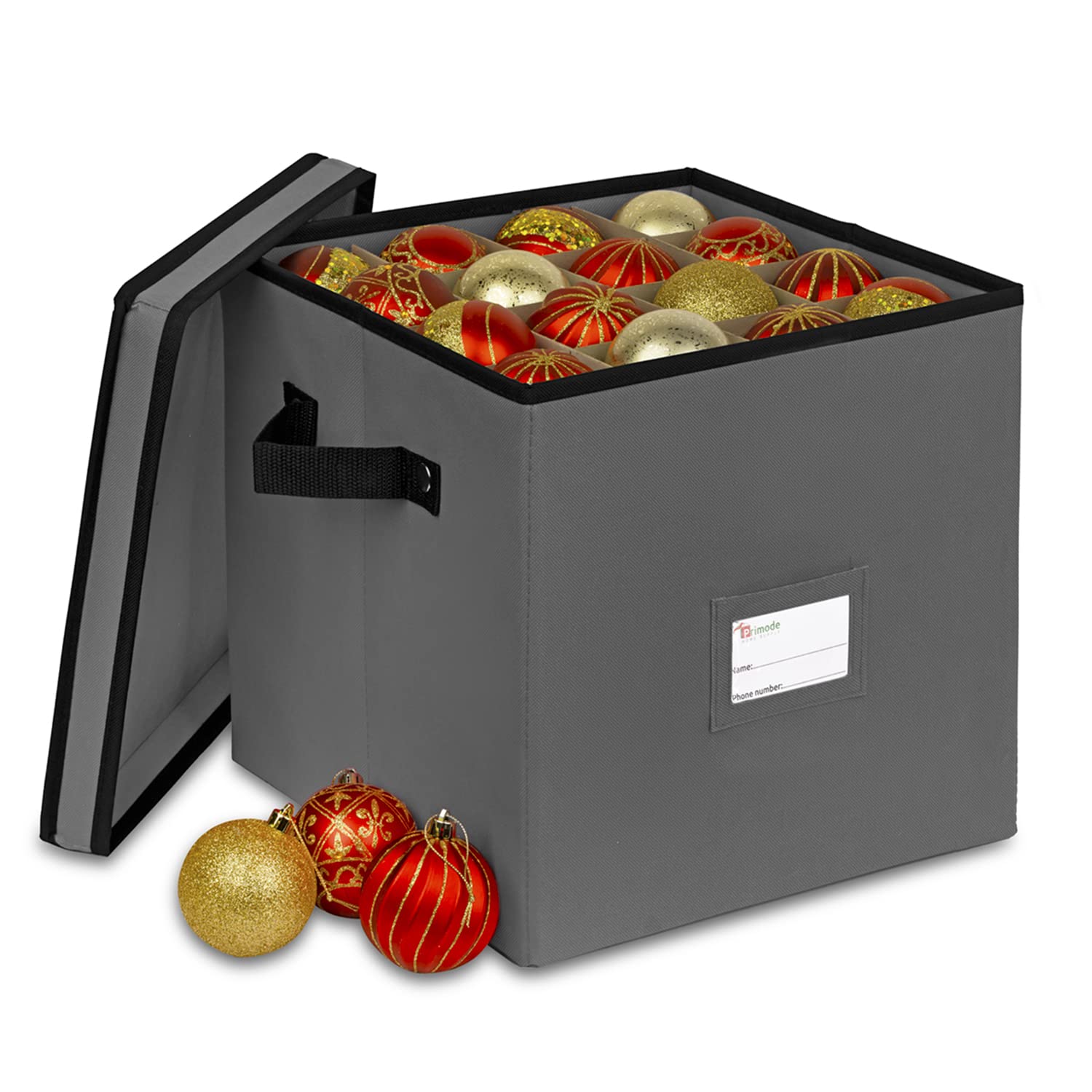 Amazon.com: Primode Holiday Ornament Storage Chest, With 4 Trays
