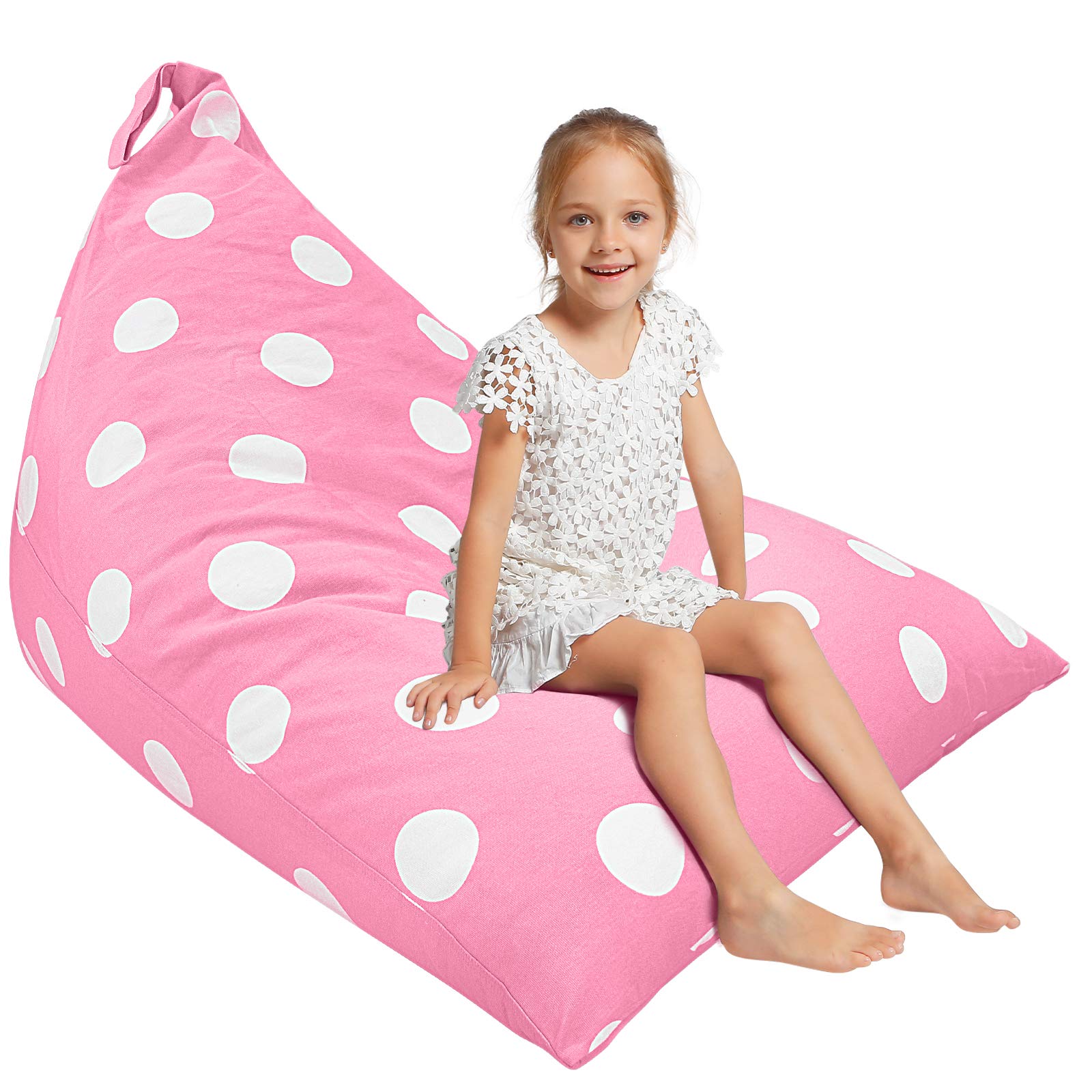 Buy Aubliss Stuffed Animal Storage Bean Bag Chair Cover (Stuffing Not