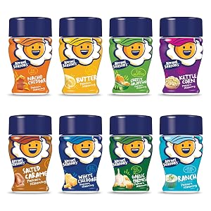 Kernel Seasons Popcorn Seasoning Mini Jars Variety Pack 0 9 Ounce Pack of 8