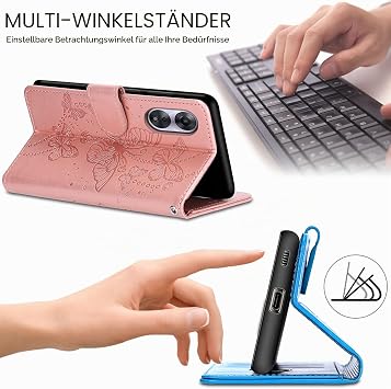 SIENIANLINE Handyhülle für iPhone X/iPhone XS Leder Wallet Tasche Lila Premium Klappbar Ledertasche mit Magnetverschluss Kartenfächern & Standfunktion robuste Schutzhülle für iPhone X / XS