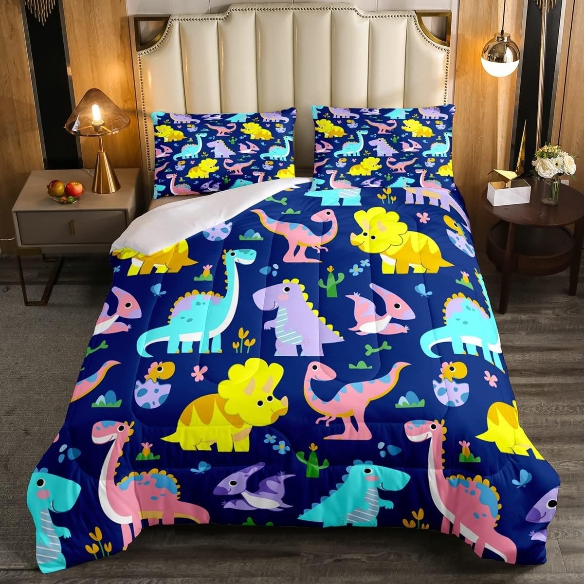 Édredon Chaude Décoration dinosaure pour réchauffer les nuits d'hiver des couples
