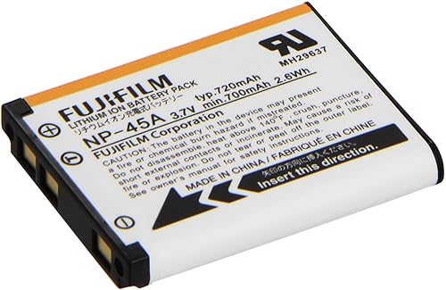 Fujifilm Original OEM BatteyFujifilm NP-45A Li-Ion Battery Pack para cámaras digitales (Bulk Paquete)