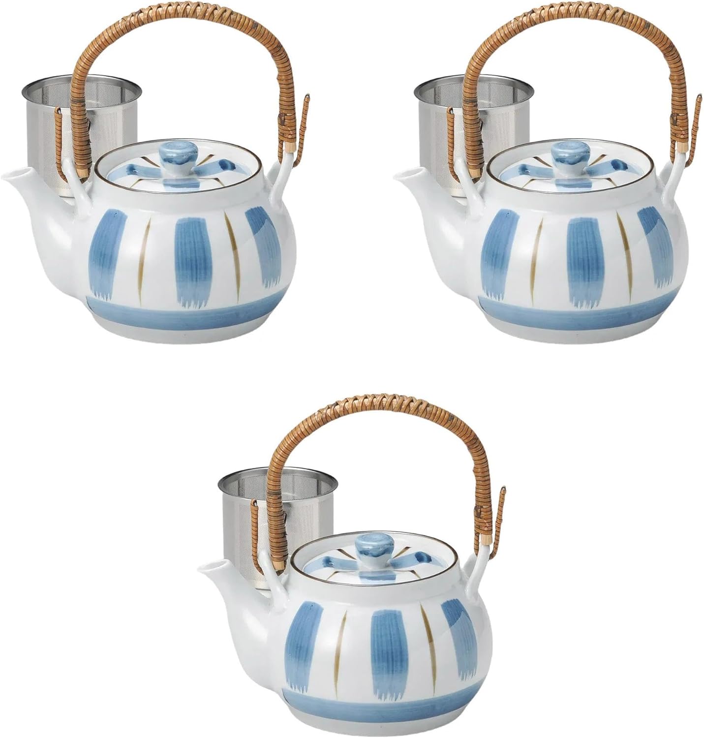 竹内靖之 師:山本陶秀 備前龍摘み籐手付き面取り土瓶 竹内靖之 竹内靖之 師:山本陶秀 備前龍摘み籐手付き面取り土瓶 竹内靖之