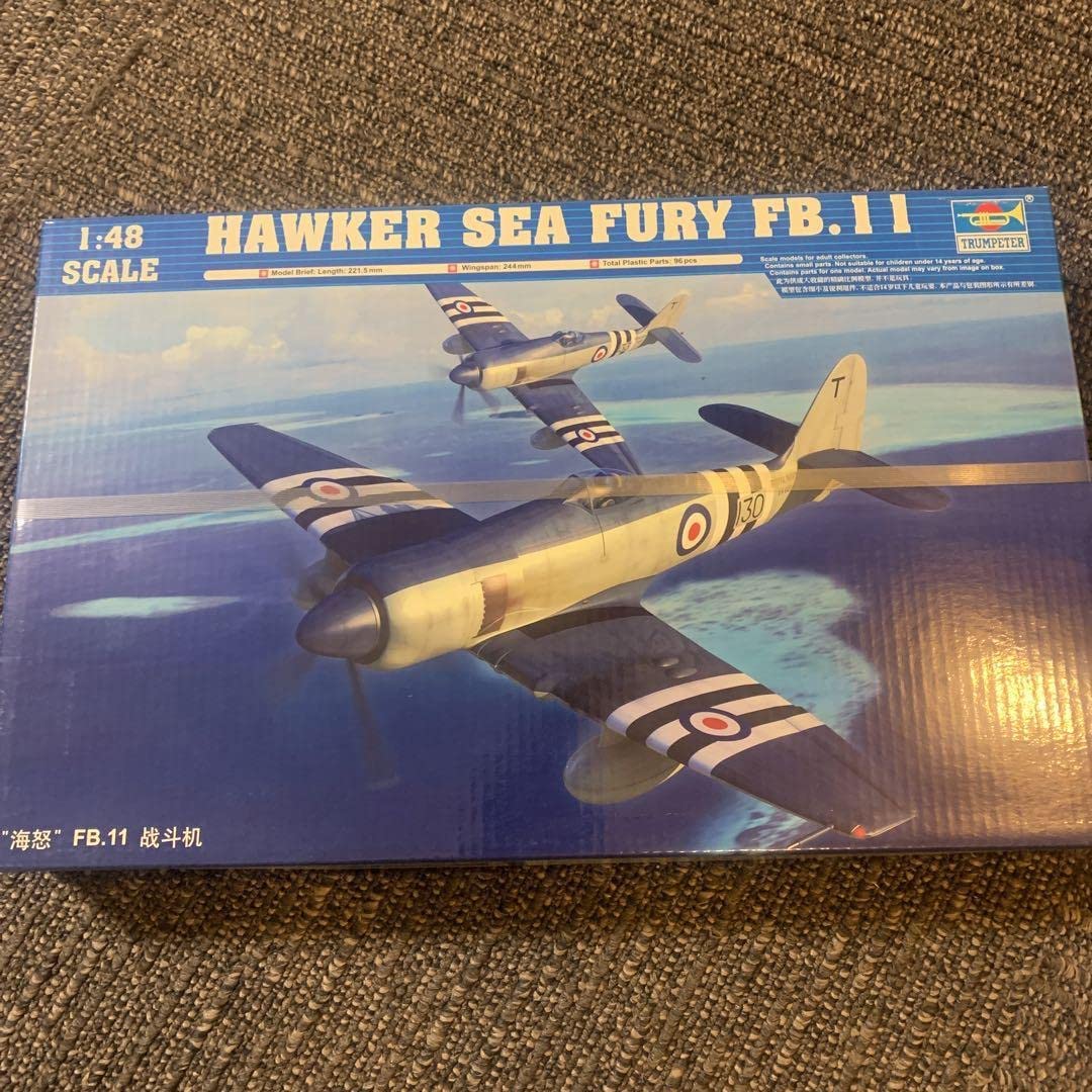 (未使用･未開封品)　トランペッター 1/72 ホーカーシーフューリーFB.11 01631 プラモデル sdt40b8 Amazon | トランペッター 1/72 ホーカーシーフューリーFB.11