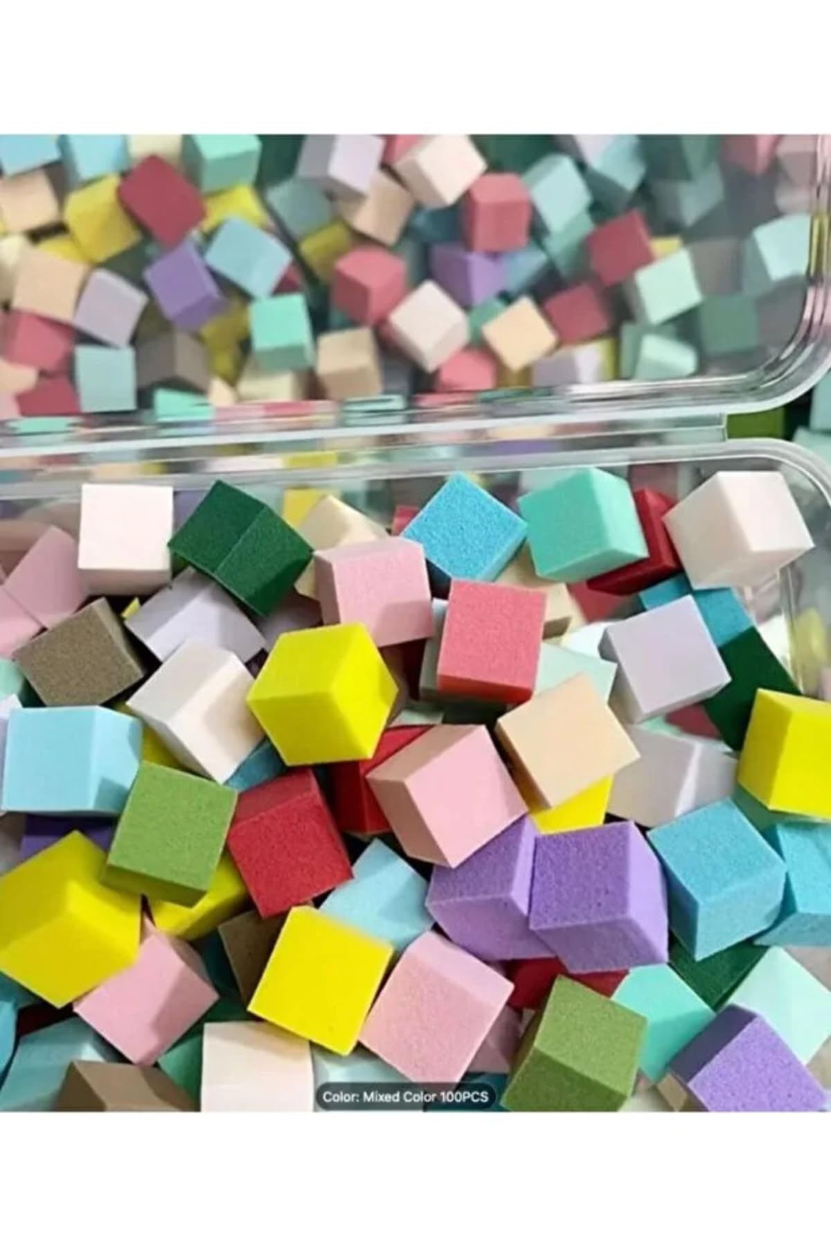 Fontenay Nail Art Ombre Sünger Ve Tutucu Kalem Seti Renkli