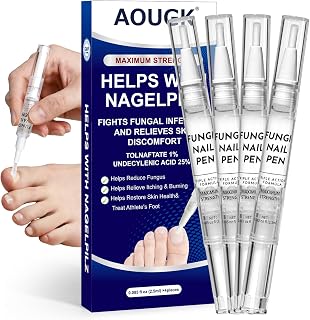 Toenail Fungus Pen with 25% Undecylenic Acid – Toenail Fungus Treatment Extra Strength Nail Repair & Renewal for Thick, Discolored & Ingrown Nail – 4 Pack