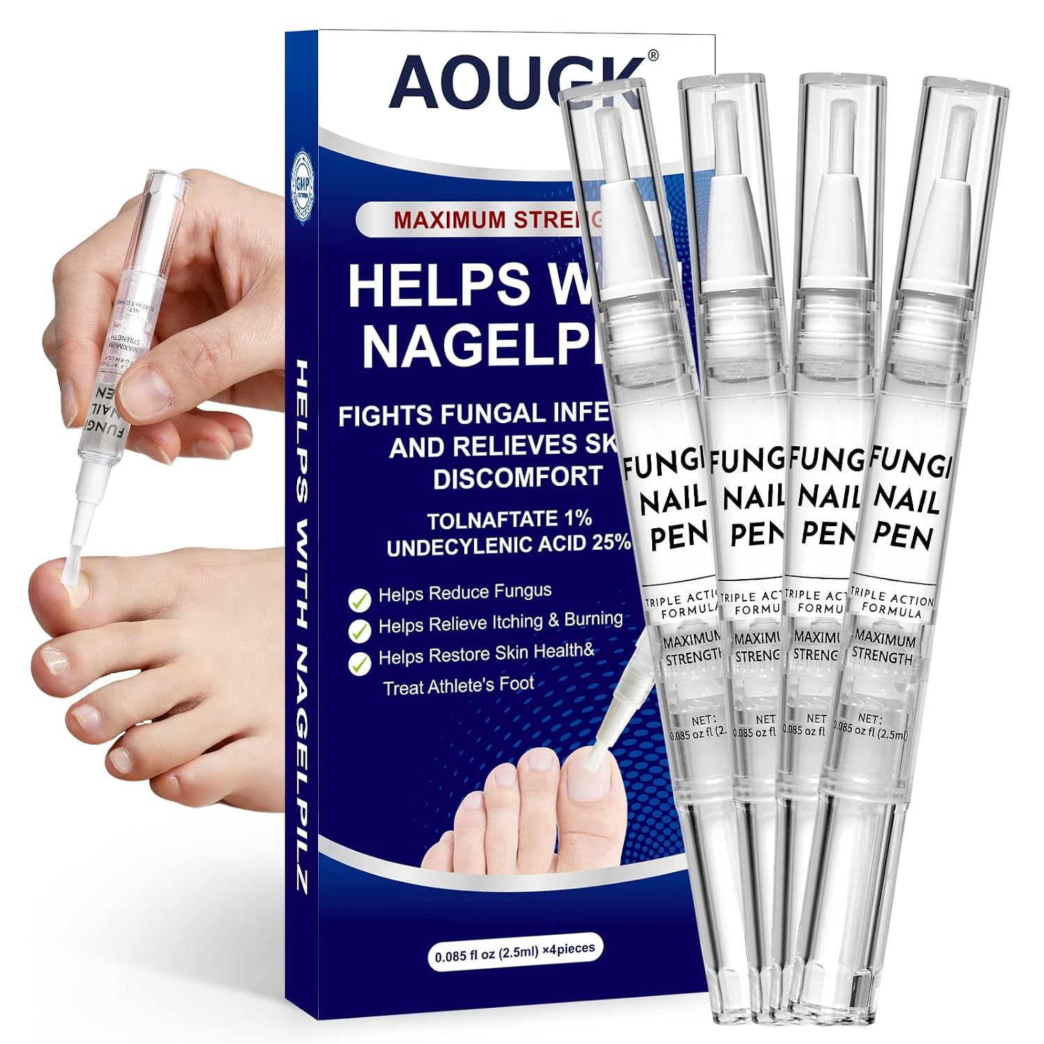 Toenail Fungus Pen – Extra Strength Treatment with Undecylenic Acid