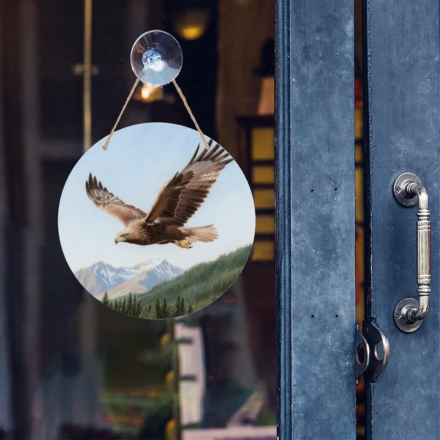 The Eagle Spreads Its Wings Painting Wood Painting