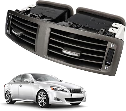 Center Dash Air Vent Panel Instrument AC Heater Compatible with Toyota | Lexus IS25006-09 IS35006-09 IS F08-09 Replaces 55670-53010, 5567053010