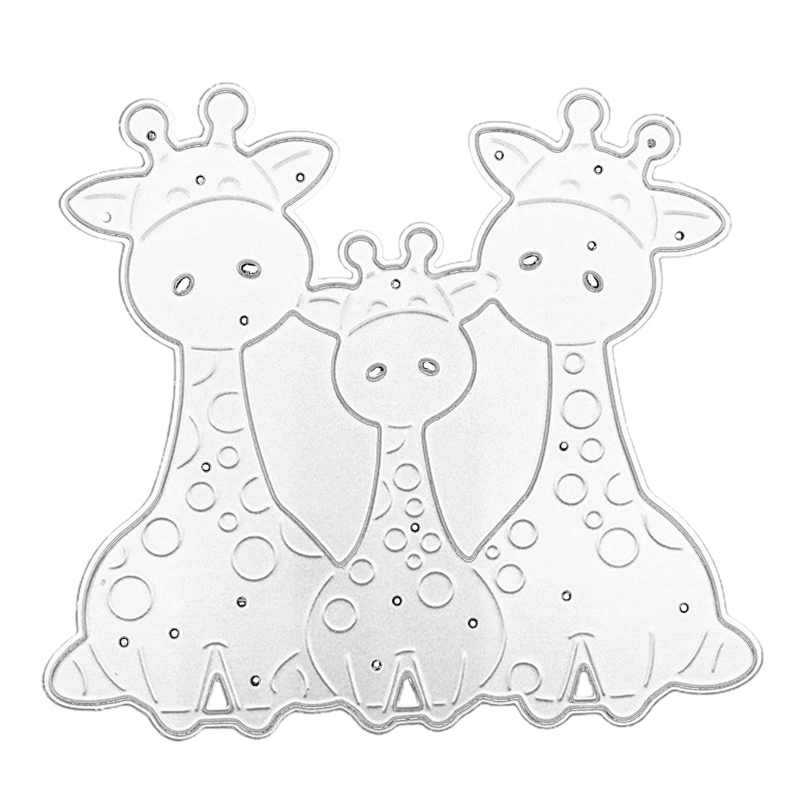 Tsophreniq Giraffe Metal Cutting Dies Photo Album Decoration Accessories for Journal Diary Decoration Metal Cutting Dies for Scrapbooking