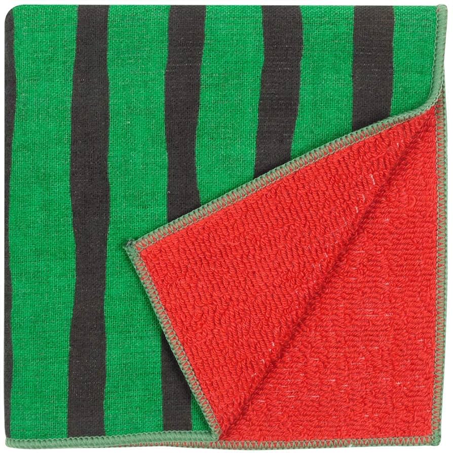 モモンガハウス(パンダスイカ柄)  夏仕様  涼しい夏生地を使用❗️1600円 Amazon｜濱文様 和たおるセミウォッシュ（タオルハンカチ