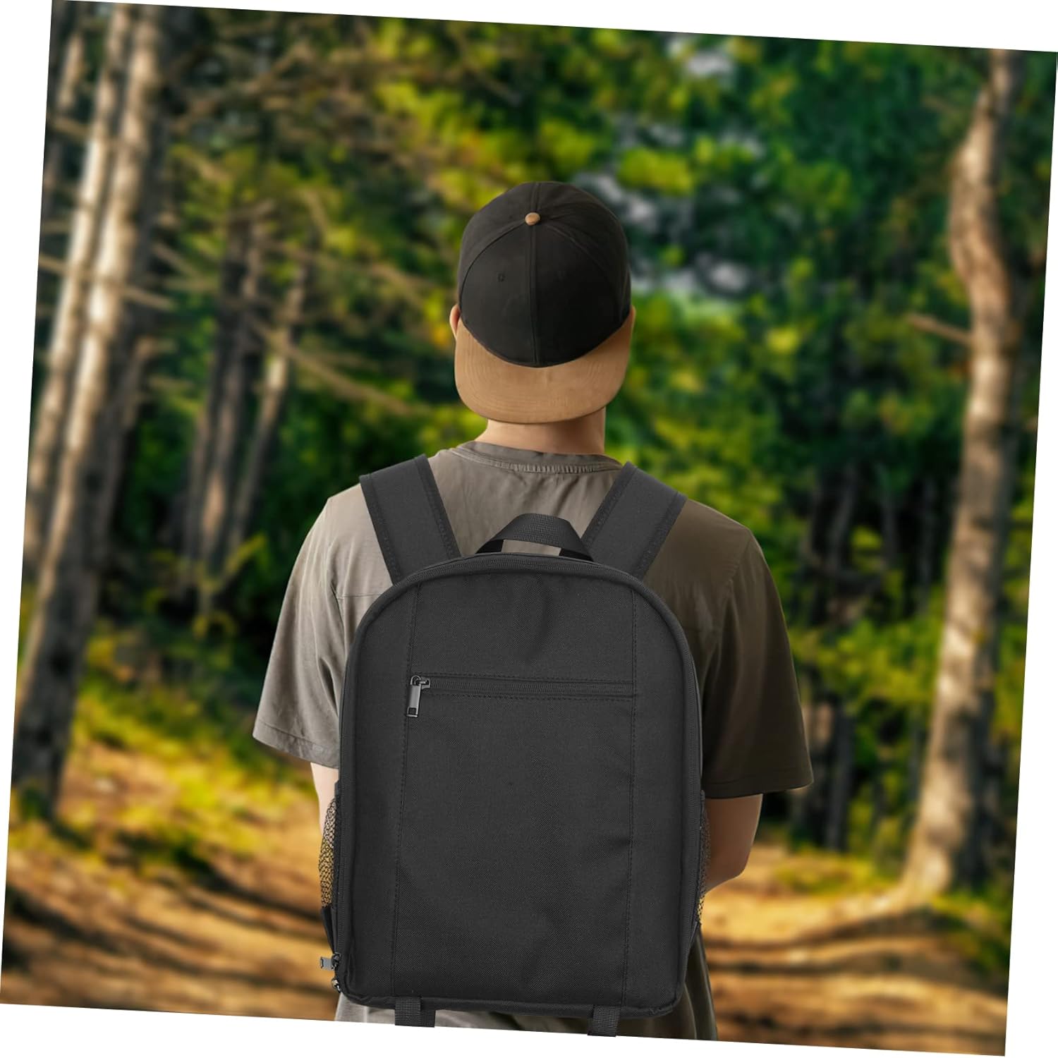 TEHAUX Portable Camera Backpack for Large Capacity Photography Storage Bag for Travel and Outdoor Use