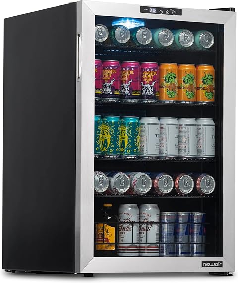 NewAir NBC160SS00 Beverage Cooler Stainless Steel