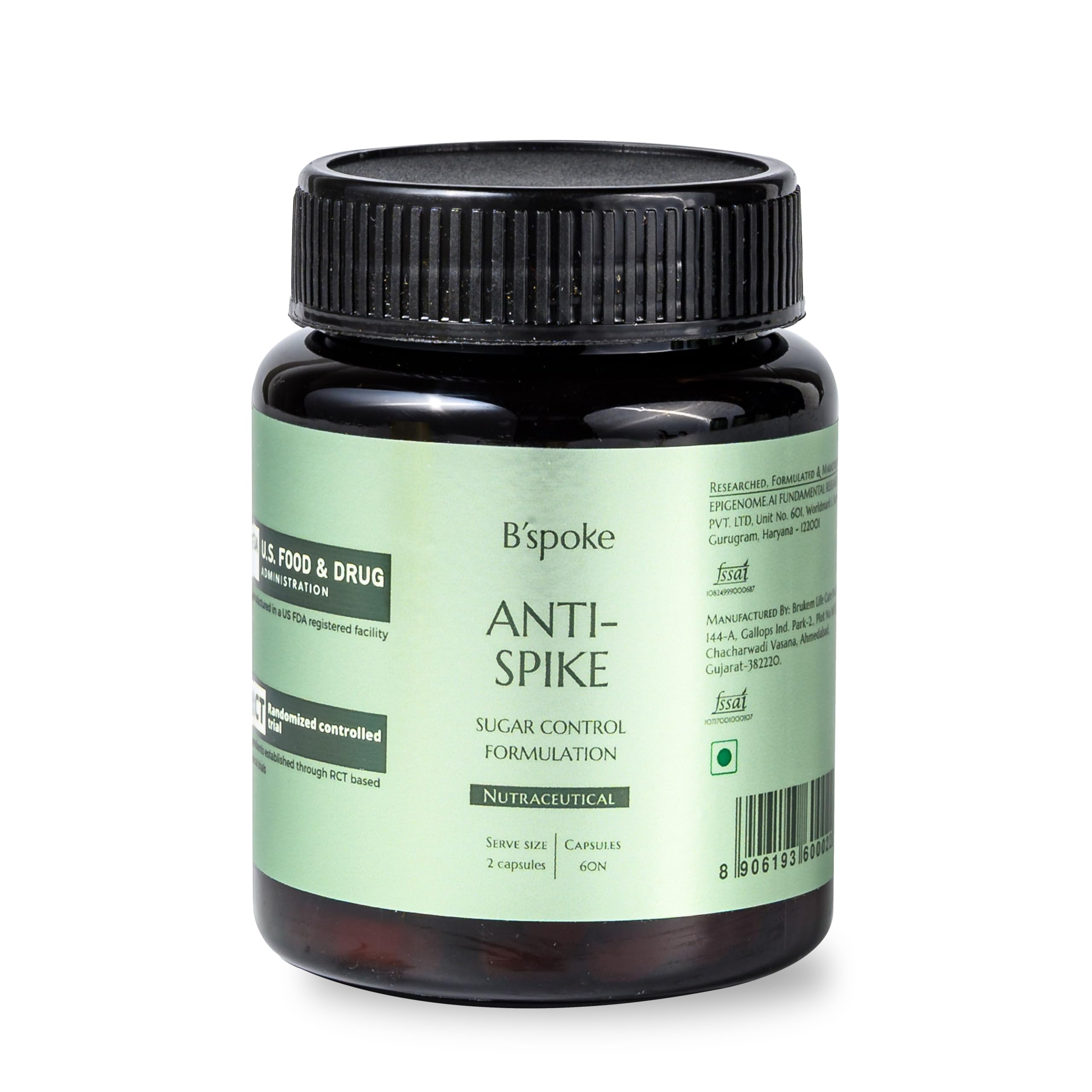 B'spoke Anti-Spike | Advanced Diabetes Support for Blood Sugar Control & Insulin Sensitivity | Enriched with Berberine, Chromium Picolinate, and Korean Red Ginseng-image-14