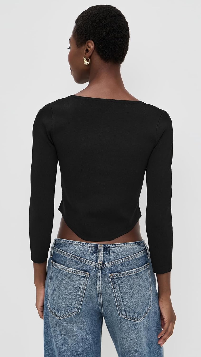 L'AGENCE Women's Sasha 3/4 Knit Corset