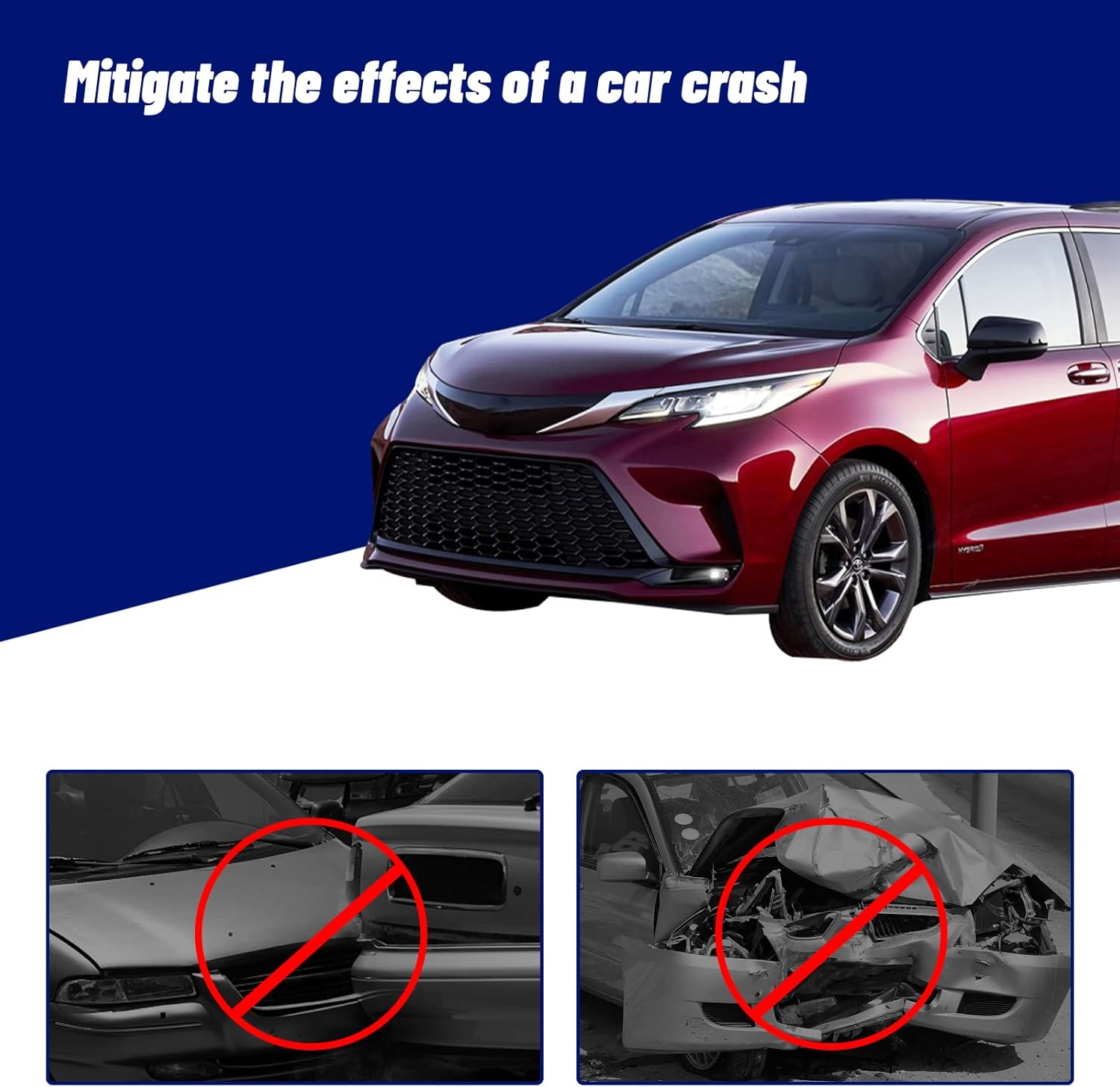 Replacement Parts Front Engine Splash Shield Lower Under Cover Guard Center Compatible with Toyota Sienna 2011-2018 Base Limited LE XLE L Limited Premium XLE Premium