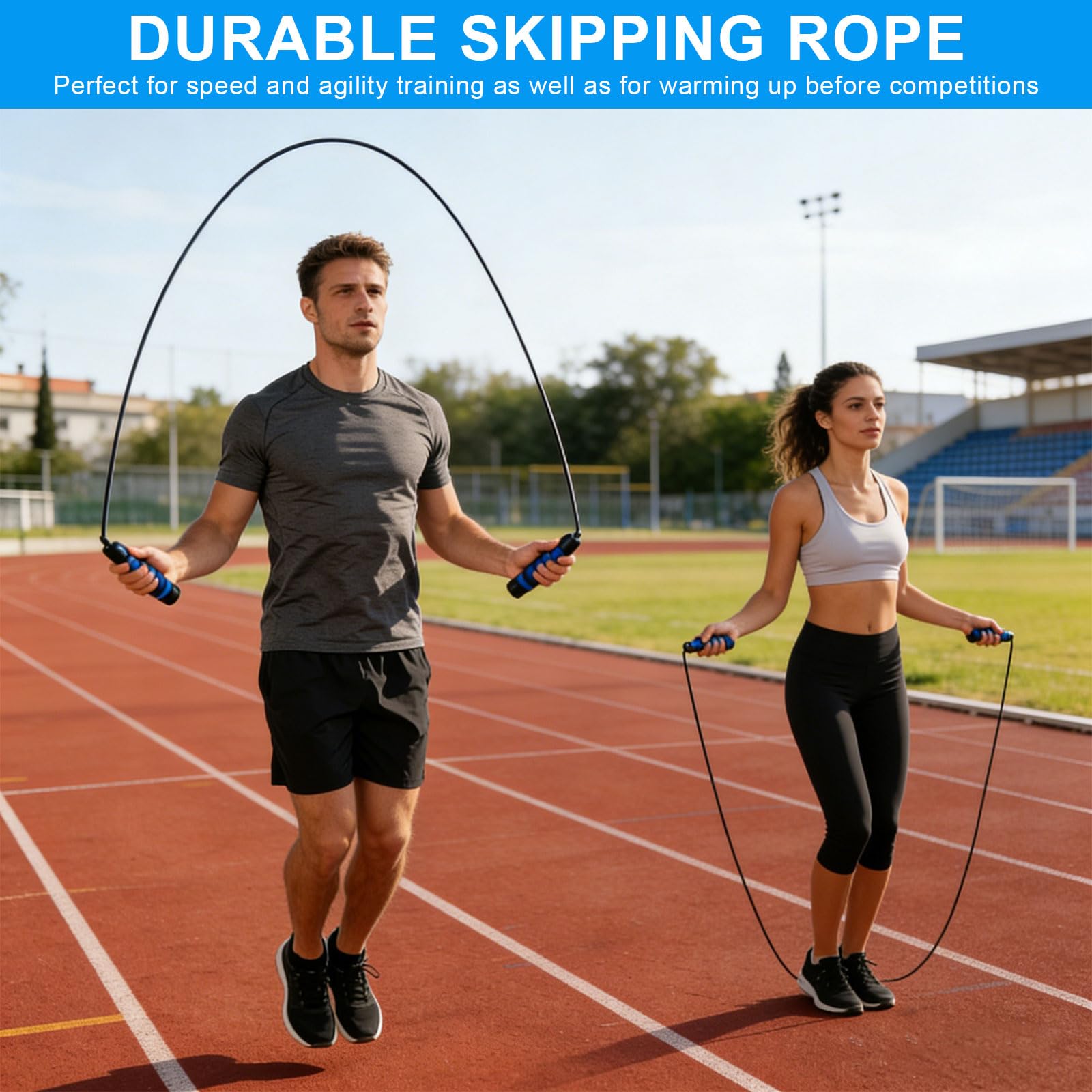 Set di accessori per allenamento da calcio, Slalom Poles 6 aste Slalom con scala di coordinazione 6 m, 12 cappelli, corda per saltare e paracadute, per allenamento di coordinazione, slalom, calcio