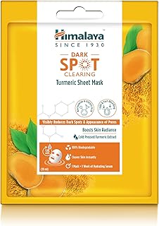 Himalaya Dark Spot Clearing Turmeric Sheet Mask