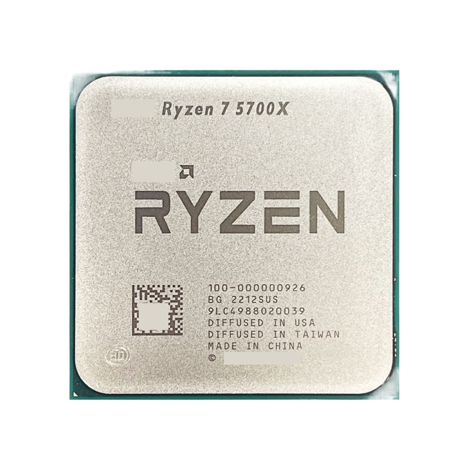 CPU AMD Ryzen 7 5700X CPU Amazon.com: AMD Ryzen 7 5700X 8-Core, 16-Thread Unlocked