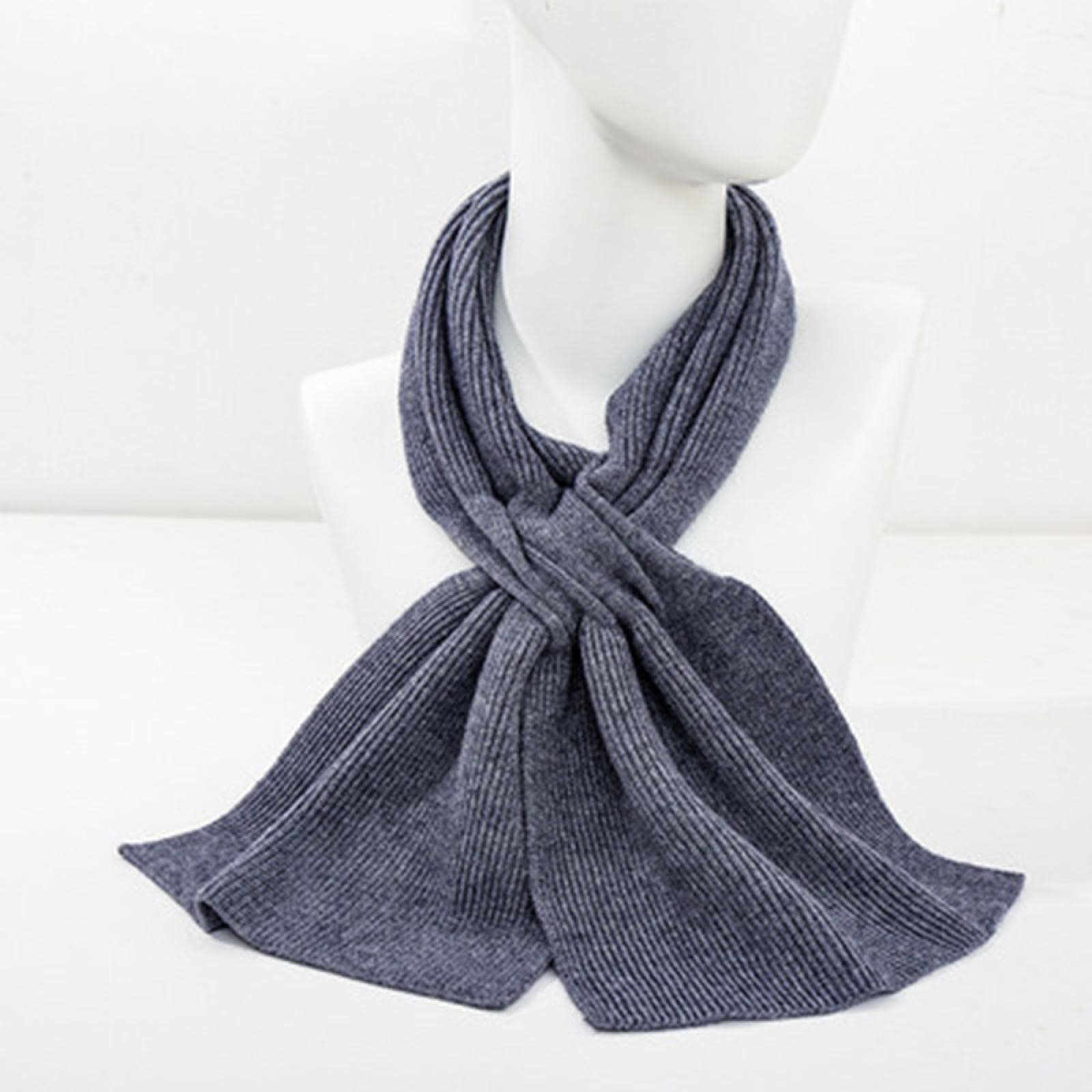 Schal Damen Herren Schals Winter Halstuch Mütze Schal Poncho Warmer Latzschal Für Damen, Winter, Dicke Wolle, Gestrickt, Schleife, Kreuz, Nackenschutz