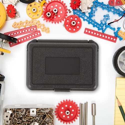 Miniatura 8 de DOITOOL Estuche rígido impermeable pequeña caja de herramientas portátil organizador de almacenamiento de mano para herramientas de coche, camping,