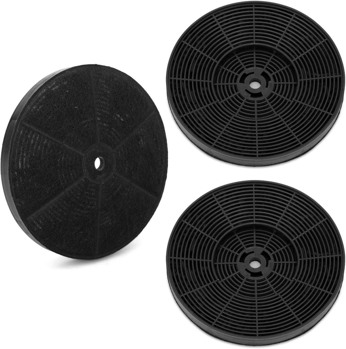 CFK4 Carbon Filters for Cosmo Range Hood 5MU30/5MU36, compatible with Under Cabinet Range Hood 5MU30 / 5MU36, Also Fit for SNDOAS Range Hood ‎US0475BPB / US0475NBK, 3 Pack